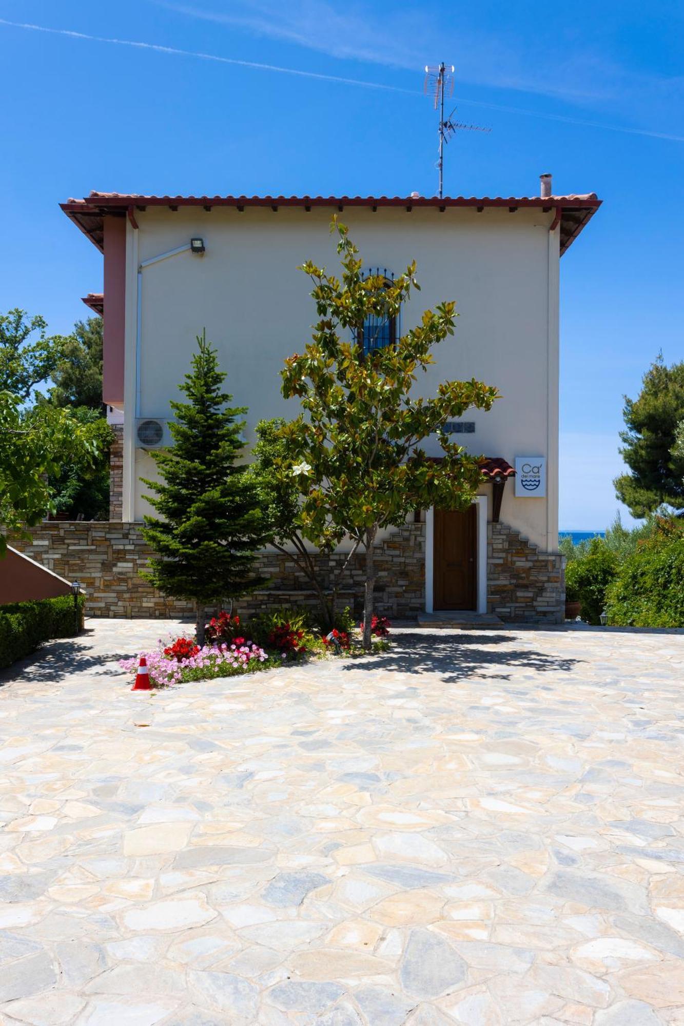 Ca' Del Mare 35M2 Villa Kalogria  Bagian luar foto